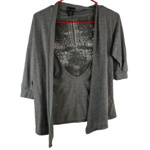 Wet Seal Grey Cardigan